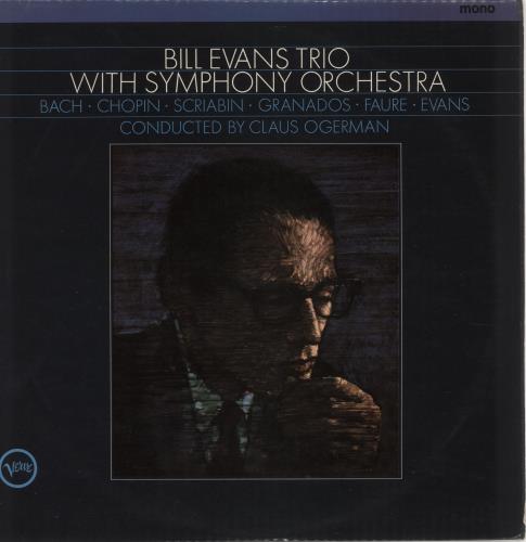 Bill Evans (Piano) Bill Evans Trio With Symphony Orchestra vinyl LP album (LP record) UK BLVLPBI747674