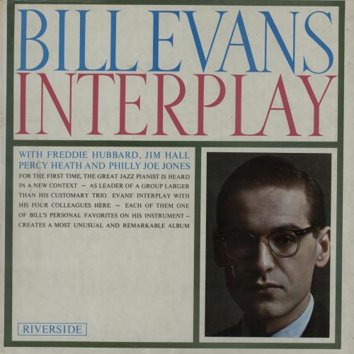 Bill Evans (Piano) Interplay vinyl LP album (LP record) UK BLVLPIN583733