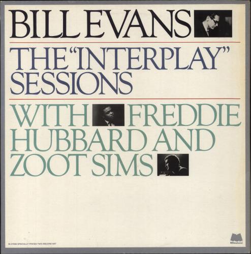 Bill Evans (Piano) The "Interplay" Sessions - EX 2-LP vinyl record set (Double LP Album) French BLV2LTH797116