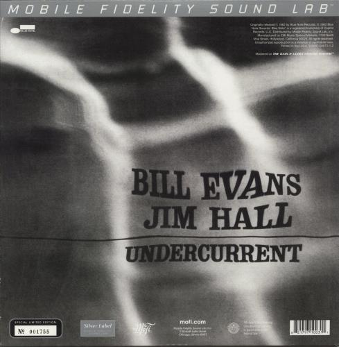 Bill Evans (Piano) Undercurrent - Silver Label Series vinyl LP album (LP record) US BLVLPUN879602