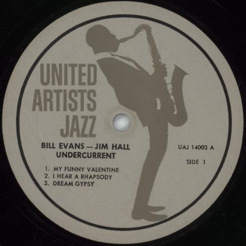 Bill Evans (Piano) Undercurrent vinyl LP album (LP record) US BLVLPUN588264