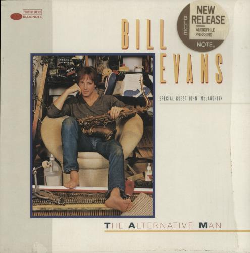 Bill Evans (Sax) The Alternative Man - Shrink vinyl LP album (LP record) French B1SLPTH869074