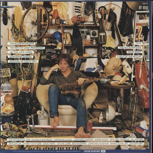 Bill Evans (Sax) The Alternative Man vinyl LP album (LP record) French B1SLPTH626633