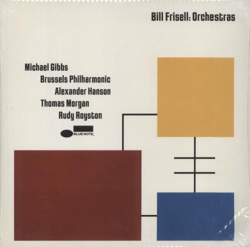 Bill Frisell Orchestras 2-LP vinyl record set (Double LP Album) US IRF2LOR876655