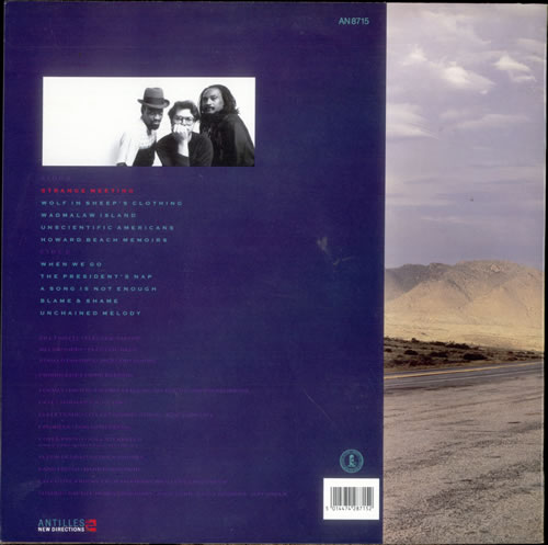 Bill Frisell Strange Meeting vinyl LP album (LP record) UK IRFLPST517751