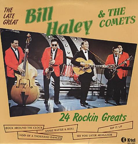 Bill Haley & The Comets 24 Rockin Great vinyl LP album (LP record) Greek BHYLPRO296844