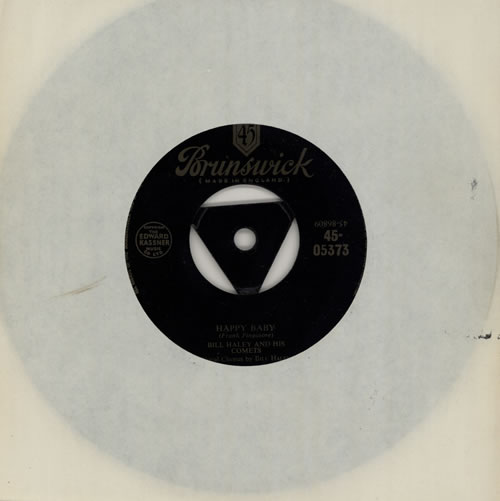 Bill Haley & The Comets Happy Baby 7" vinyl single (7 inch record / 45) UK BHY07HA569064
