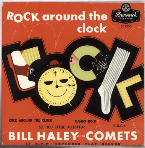 Bill Haley & The Comets Rock Around The Clock EP - 56/10 7" vinyl single (7 inch record / 45) UK BHY07RO547916