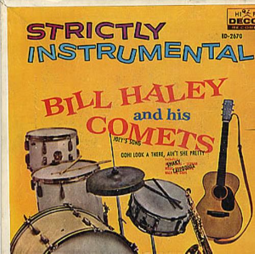 Bill Haley & The Comets Strictly Instrumnetal 7" vinyl single (7 inch record / 45) Mexican BHY07ST290468