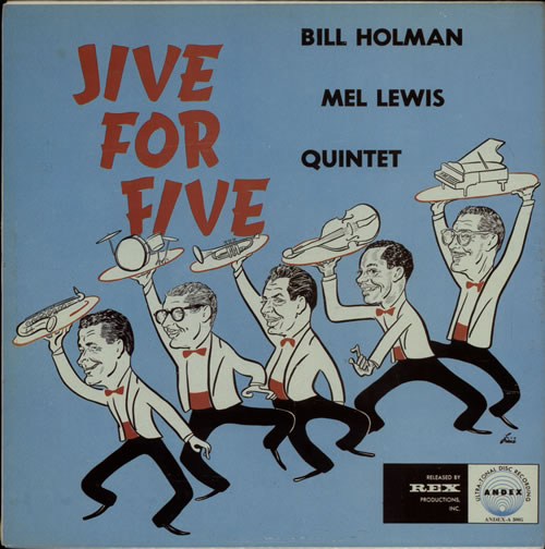 Bill Holman Jive For Five vinyl LP album (LP record) US HLBLPJI567395