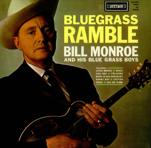 Bill Monroe Bluegrass Ramble vinyl LP album (LP record) UK 0BMLPBL450417