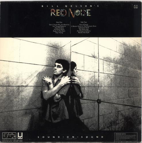 Bill Nelson Sound-On-Sound vinyl LP album (LP record) US BSNLPSO579259