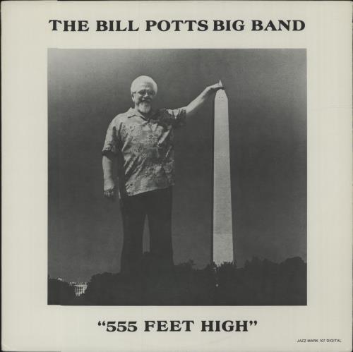 Bill Potts 555 Feet High vinyl LP album (LP record) US F4LLPFE678084