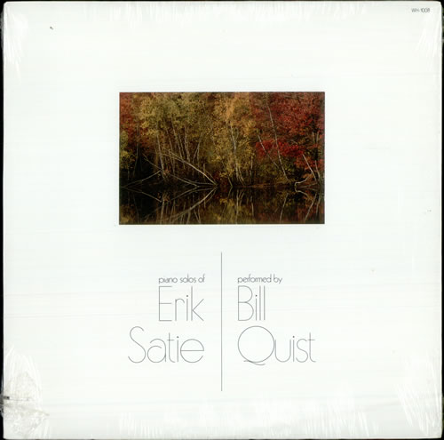 Bill Quist Piano Solos Of Erik Satie vinyl LP album (LP record) US B6MLPPI516157