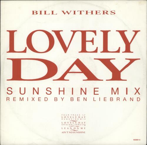 Bill Withers Lovely Day 12" vinyl single (12 inch record / Maxi-single) UK BWT12LO298423