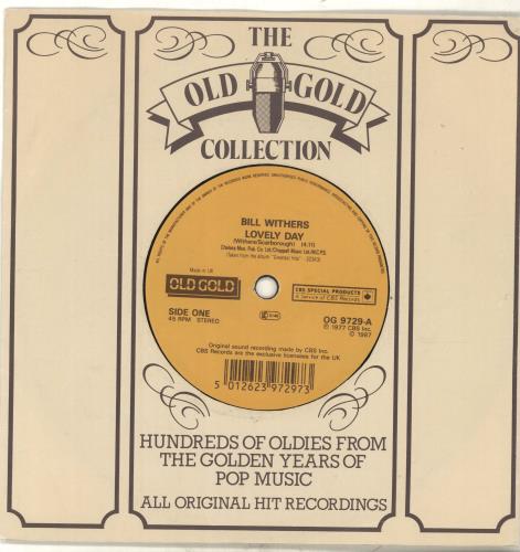 Bill Withers Lovely Day 7" vinyl single (7 inch record / 45) UK BWT07LO702143