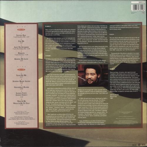 Bill Withers Lovely Days + 12" vinyl LP album (LP record) UK BWTLPLO806191