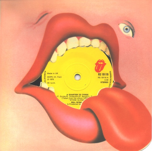 Bill Wyman A Quarter To Three 7" vinyl single (7 inch record / 45) UK WYM07AQ106547