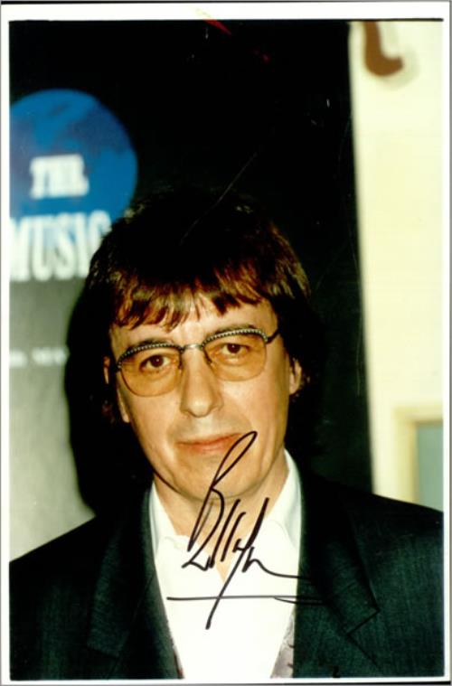 Bill Wyman Bespectacled Bill - Autographed photograph UK WYMPHBE504533