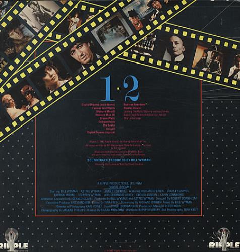 Bill Wyman Digital Dreams vinyl LP album (LP record) US WYMLPDI125433