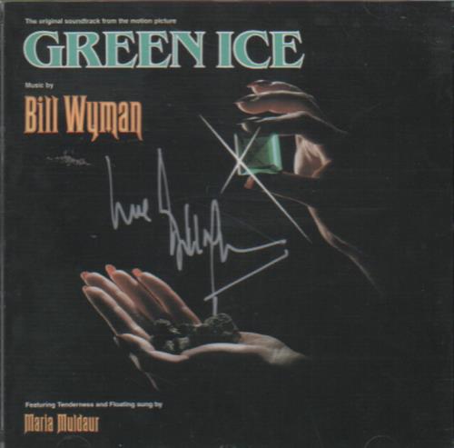 Bill Wyman Green Ice - Autographed CD album (CDLP) UK WYMCDGR648551
