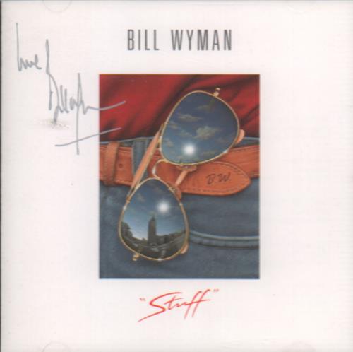 Bill Wyman Stuff - Autographed CD album (CDLP) UK WYMCDST648549