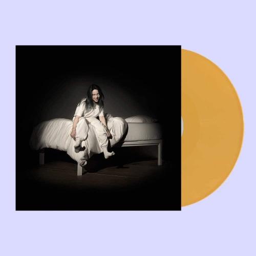 Billie Eilish When We All Fall Asleep, Where Do We Go ? - Apricot Vinyl - Sealed vinyl LP album (LP record) UK 0NRLPWH774571
