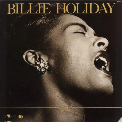 Billie Holiday Billy Holiday Live vinyl LP album (LP record) US B/HLPBI871799