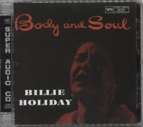 Billie Holiday Body and Soul super audio CD SACD US B/HSABO865106