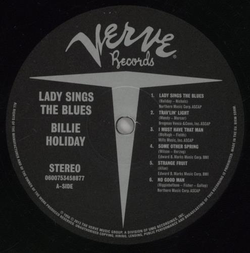 Billie Holiday Lady Sings The Blues - Reissue vinyl LP album (LP record) US B/HLPLA863358