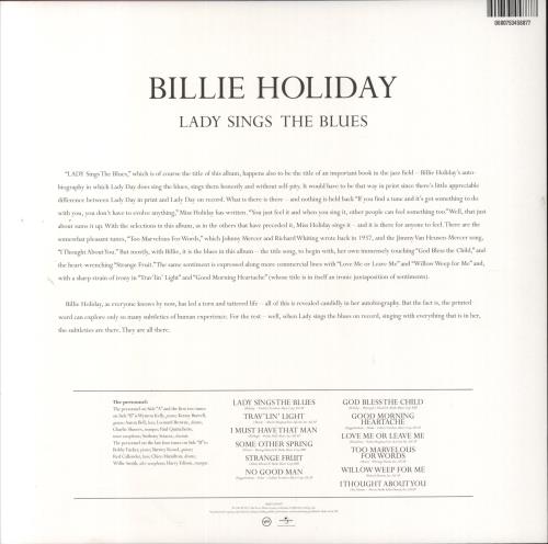 Billie Holiday Lady Sings The Blues - Reissue vinyl LP album (LP record) US B/HLPLA863358