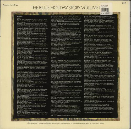 Billie Holiday The Billie Holiday Story Volume II 2-LP vinyl record set (Double LP Album) Dutch B/H2LTH873323