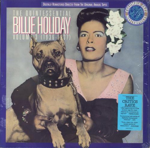 Billie Holiday The Quintessential Billie Holiday Volume 3 (1936-1937) - Shrink vinyl LP album (LP record) US B/HLPTH798591