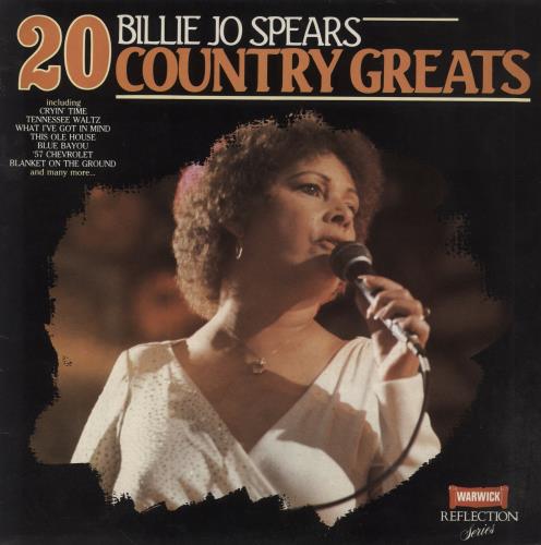 Billie Jo Spears 20 Country Greats vinyl LP album (LP record) UK BC7LPCO858385