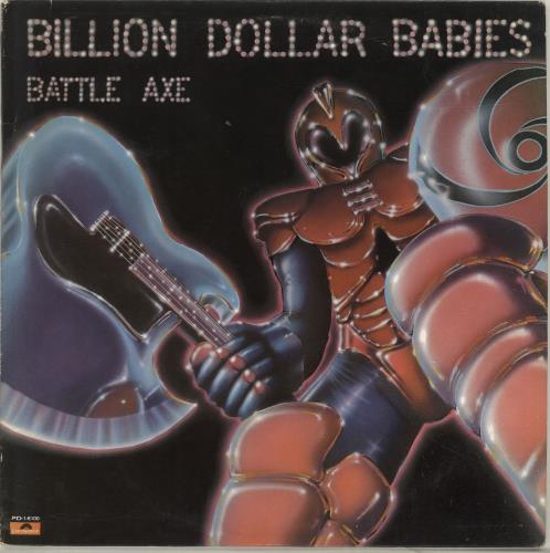 Billion Dollar Babies Battle Axe vinyl LP album (LP record) US EJULPBA697909