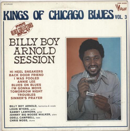 Billy Boy Arnold Kings Of Chicago Blues Vol. 3 vinyl LP album (LP record) UK B8PLPKI727904