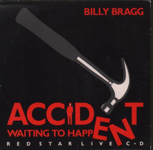 Billy Bragg Accident Waiting To Happen: Red Star Live CD CD single (CD5 / 5") UK BBRC5AC73417