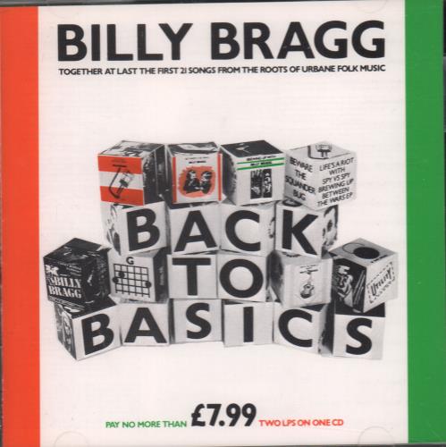 Billy Bragg Back To Basics CD album (CDLP) UK BBRCDBA335122