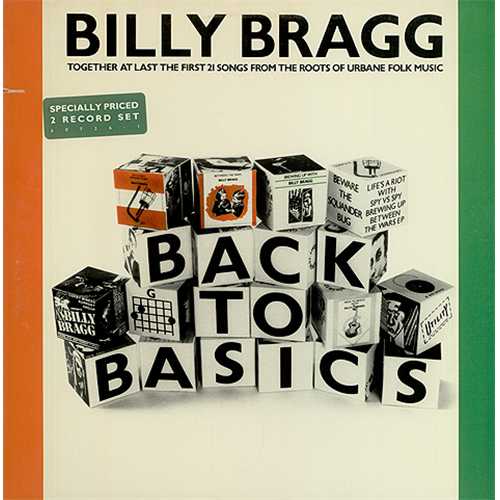 Billy Bragg Back To Basics 2-LP vinyl record set (Double LP Album) US BBR2LBA406586