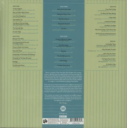 Billy Bragg Best Of Billy Bragg At The BBC 1983 - 2019 - White Vinyl - Shrink 3-LP vinyl record set (Triple LP Album) UK BBR3LBE879049