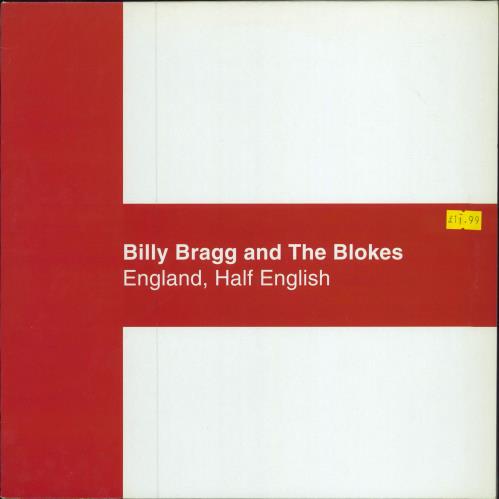 Billy Bragg England Half English vinyl LP album (LP record) UK BBRLPEN209225