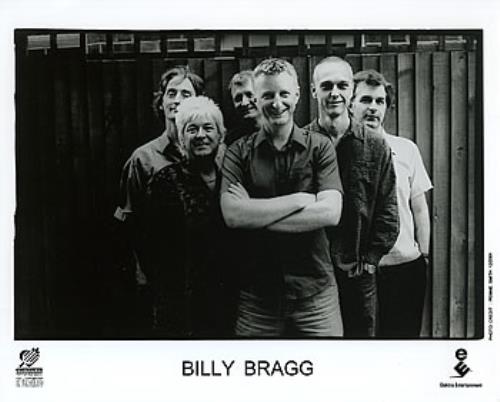 Billy Bragg England, Half English media press pack US BBRPPEN214569