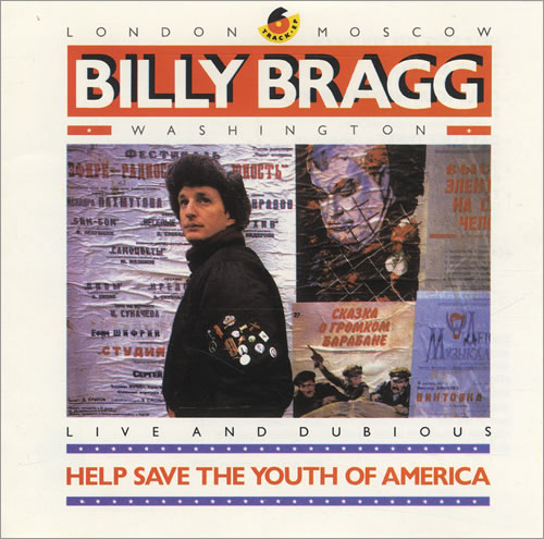 Billy Bragg Help Save The Youth Of America EP CD single (CD5 / 5") US BBRC5HE160260
