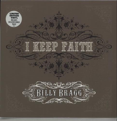 Billy Bragg I Keep Faith 7" vinyl single (7 inch record / 45) UK BBR07IK430128
