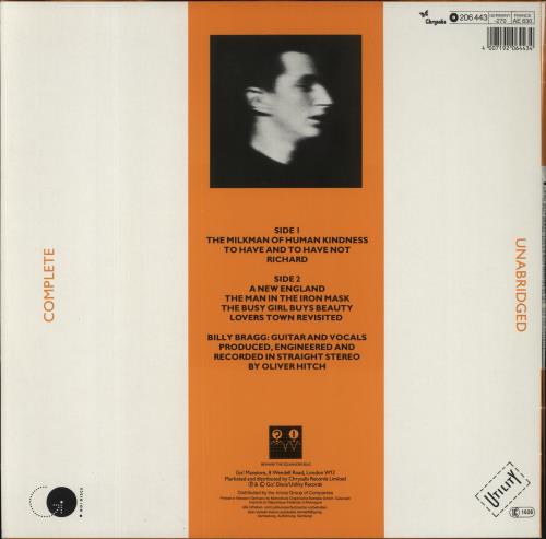 Billy Bragg Life's A Riot With Spy Vs Spy vinyl LP album (LP record) German BBRLPLI857231