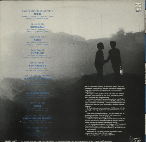 Billy Bragg Not Just Mandela vinyl LP album (LP record) UK BBRLPNO728555