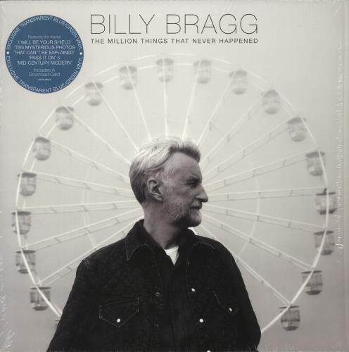 Billy Bragg The Million Things That Never Happened - Blue/Green Vinyl vinyl LP album (LP record) UK BBRLPTH875373