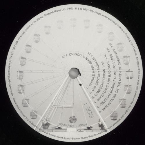 Billy Bragg The Million Things That Never Happened - Sealed + Signed Print vinyl LP album (LP record) UK BBRLPTH874058