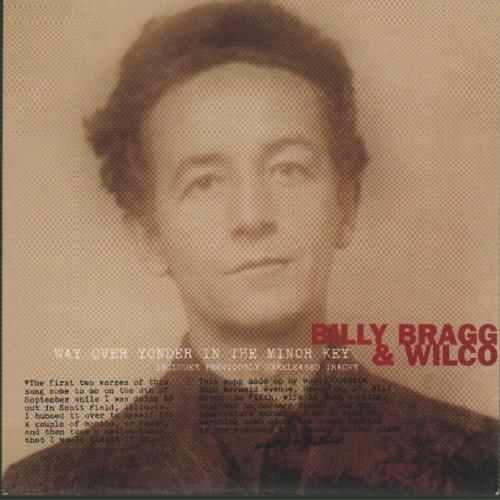 Billy Bragg Way Over Yonder In The Minor Key 7" vinyl single (7 inch record / 45) US BBR07WA646133
