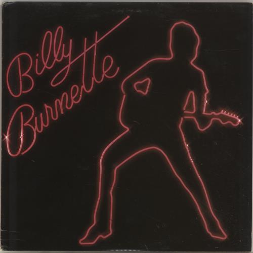 Billy Burnette Billy Burnette vinyl LP album (LP record) US B9VLPBI696289